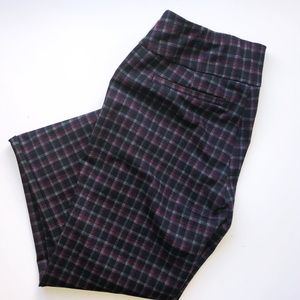 New York and company 7th Avenue striped pants